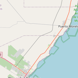 Distancia de Playa del Carmen a Cozumel