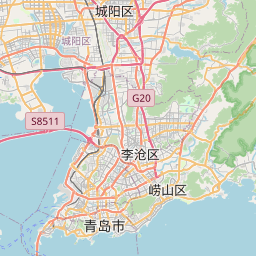 從山東省青島市到山東省膠州市的距離