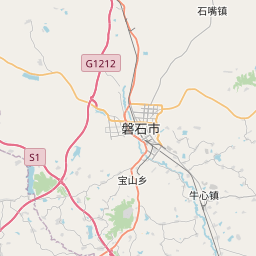 磐石市所有乡镇地图图片