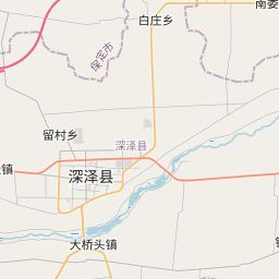 深泽县城区详细地图图片