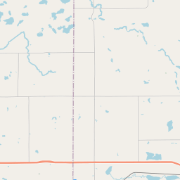 mappa della contea di Crow Wing Minnesota