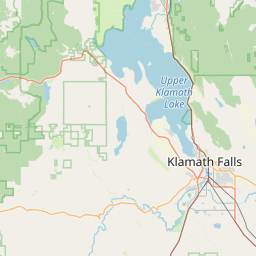 Klamath Falls Zip Code Map Klamath Falls To Bly, Or - Abandoned Rails